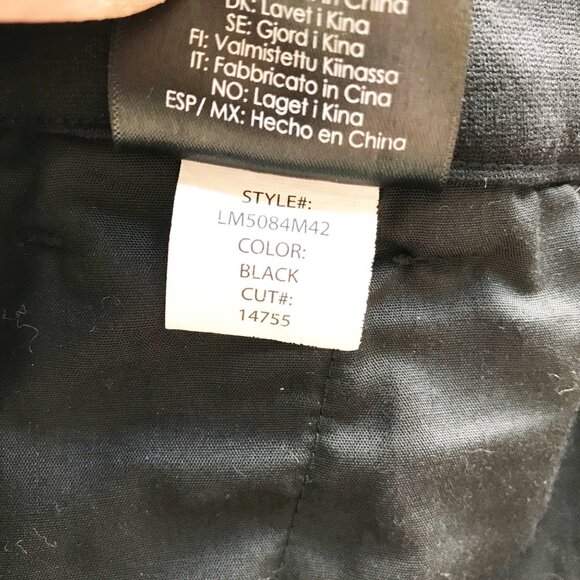 LIVERPOOL Kelsey Knit Trouser Black Straight Leg Pants Womens 27 - Picture 8 of 11